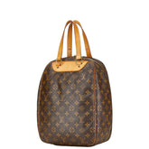 ルイ ヴィトン モノグラム エクスキュルシオン ハンドバッグ M41450 ブラウン PVC レザー レディース LOUIS VUITTON 【中古】